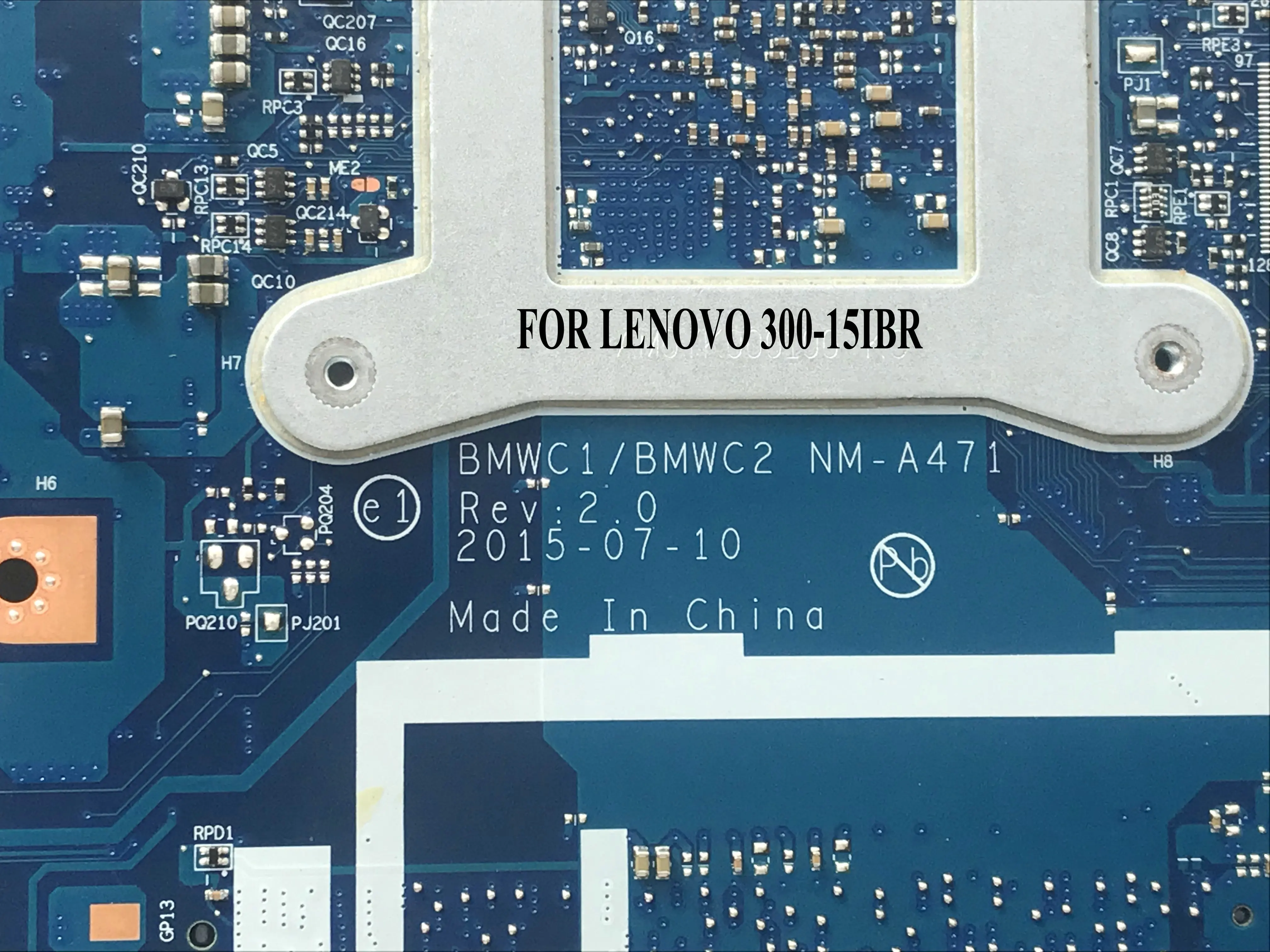 Новая материнская плата BMWC1/BMWC2 для LENOVO 300-15IBR N3700 GT920m 1 Гб (полностью