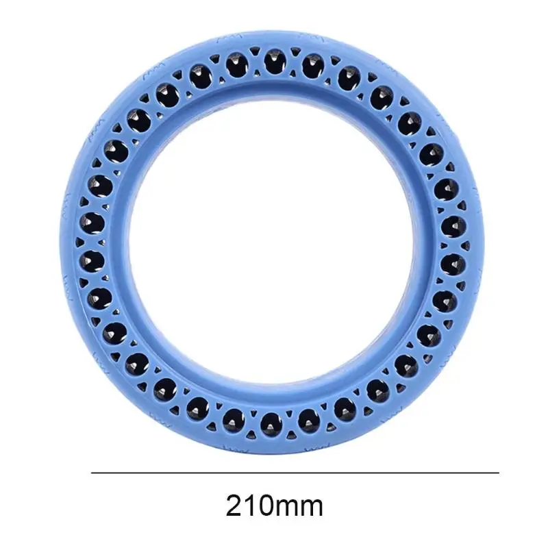 Горячая Электрический скутер шина многофункциональная для Xiaomi M365 Нескользящая утолщенная сотовая сплошная электрическая шина для скутера - Цвет: Синий