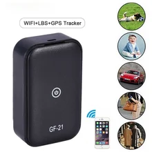 

GF21 Mini GPS Real Time Car Tracker Anti-Lost Device Voice Control Recording Locator High-definition Microphone WIFI+LBS+GPS Pos