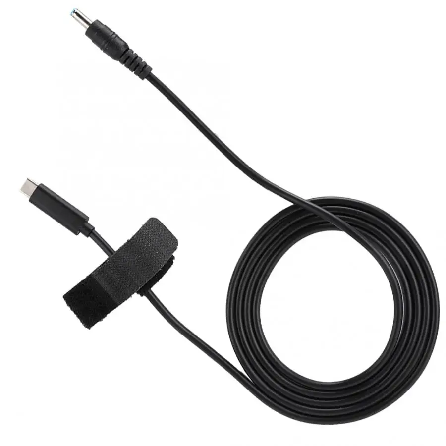 USB Type C к DC кабель 4 5 мм x 3 0 выход 19 в 65 Вт PD индукционный чип адаптер питания для