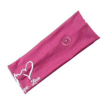 

Polyester Spandex Headband Milk Silk Nurse Anti-Snap Button Headband Sports Headband Ladies Headwear