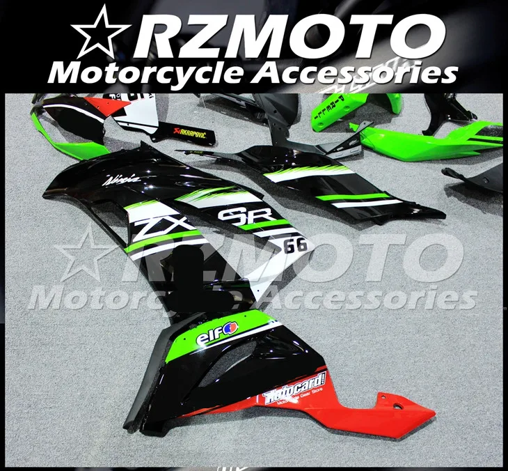 Мотоциклетный обтекатель abs подходит для Kawasaki ZX6R 636 2013- корпусные детали прессформы Магазин № 0526