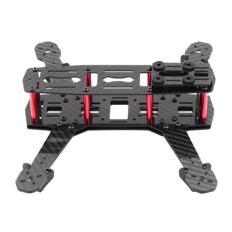 

Qa v 250 through Machine Bracket Small Four-axis Carbon Fiber Glass Fiber Multi-Axis Accessories V Foot Machine Arm fp v Drone f