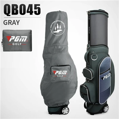 Pgm дорожная сумка для гольфа подставка для дисков Caddy Airbag авиационная многофункциональная Большая вместительная сумка для гольфа для персонала сумки для гольфа D0480 - Цвет: Светло-серый