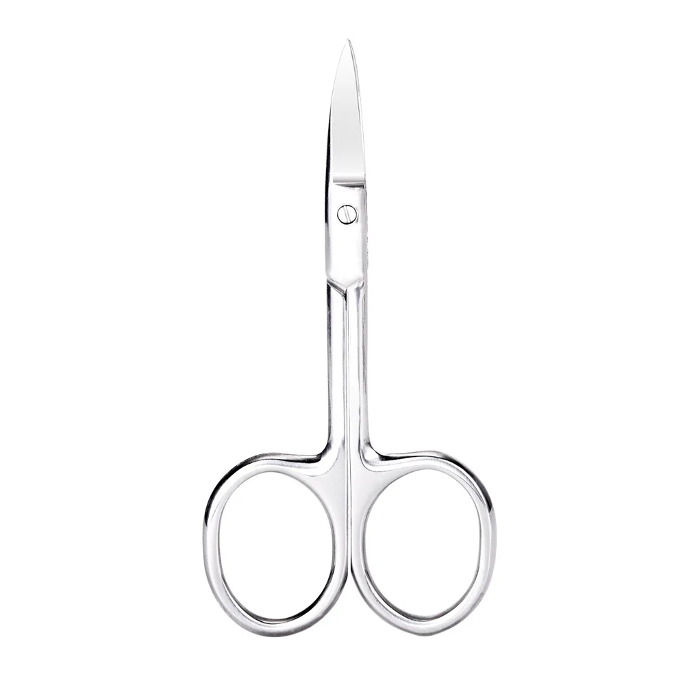 LIZY 3.5mm Thickness Eyelash Scissors Stainless Steel Small Scissors for Cuticula Scissors for Nails Manicure with A Curve 3