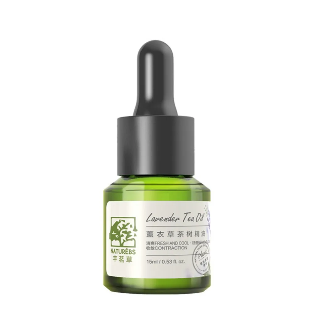 Tea Tree Oil Moisturizing Anti-Acne Shrinking Pores Brighten Skin Tone Face Care Essential Oil