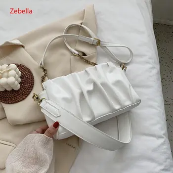 

Zebella Zipper Design PU Leather Crossbody Flap Bags for Women Elegant Solid Color Shoulder Handbags and Purses