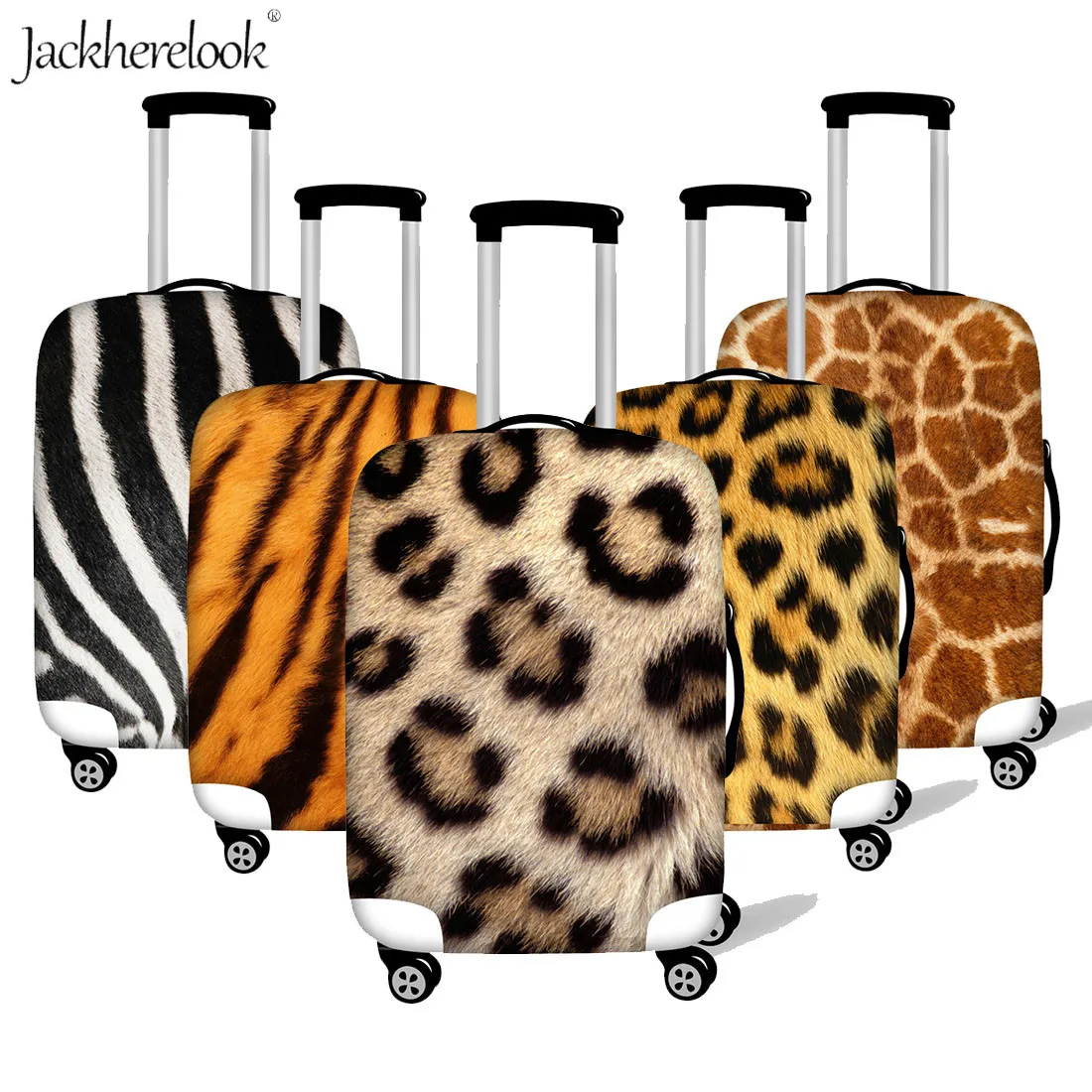 cheetah print carry on luggage