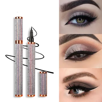 

New Charm Big Eyes Quick Dry Eyeliner Liquid Lasting Non-smudged Women Eye Waterproof Nude Makeup Starry Gold Cosmetic TSLM2