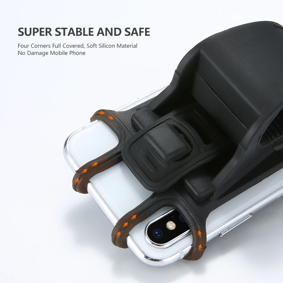 FLOVEME Universal Motorrad Telefon Halter fahrrad Telefon Halter Lenker Handy Stand Halterung Für i