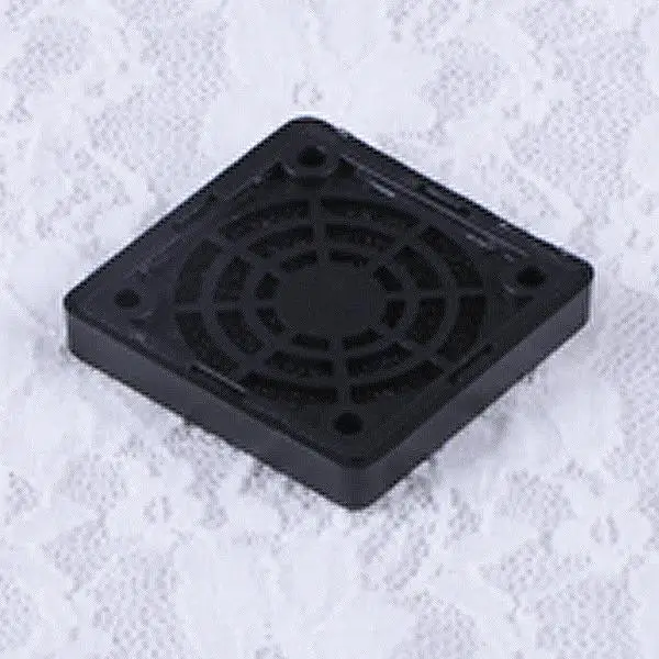 YCDC 4cm 8cm 9cm 12cm PC Computer Case Cover Dust Filter Anti-dust Dustproof Cover Case for PC Computer Fan Black