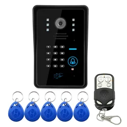 A senha exterior da unidade do rfid e o controle remoto desbloqueiam a função watrerproof câmera cabo de 6 núcleos