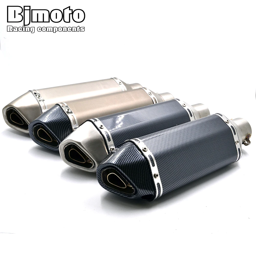 Универсальный мотоцикл Akrapovic выхлоп модифицированный Кроссовый глушитель для Honda CBR125 CBR400 CBR600 CBR100 ATV Dirt Pit Bike