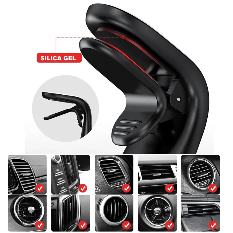 IONCT магнитный автомобильный держатель для телефона в машину для iPhone Xiaomi gps Air vent крепление для телефона в машину подставка для телефона магнитный держатель автомобильный магнит для телефона универсальный