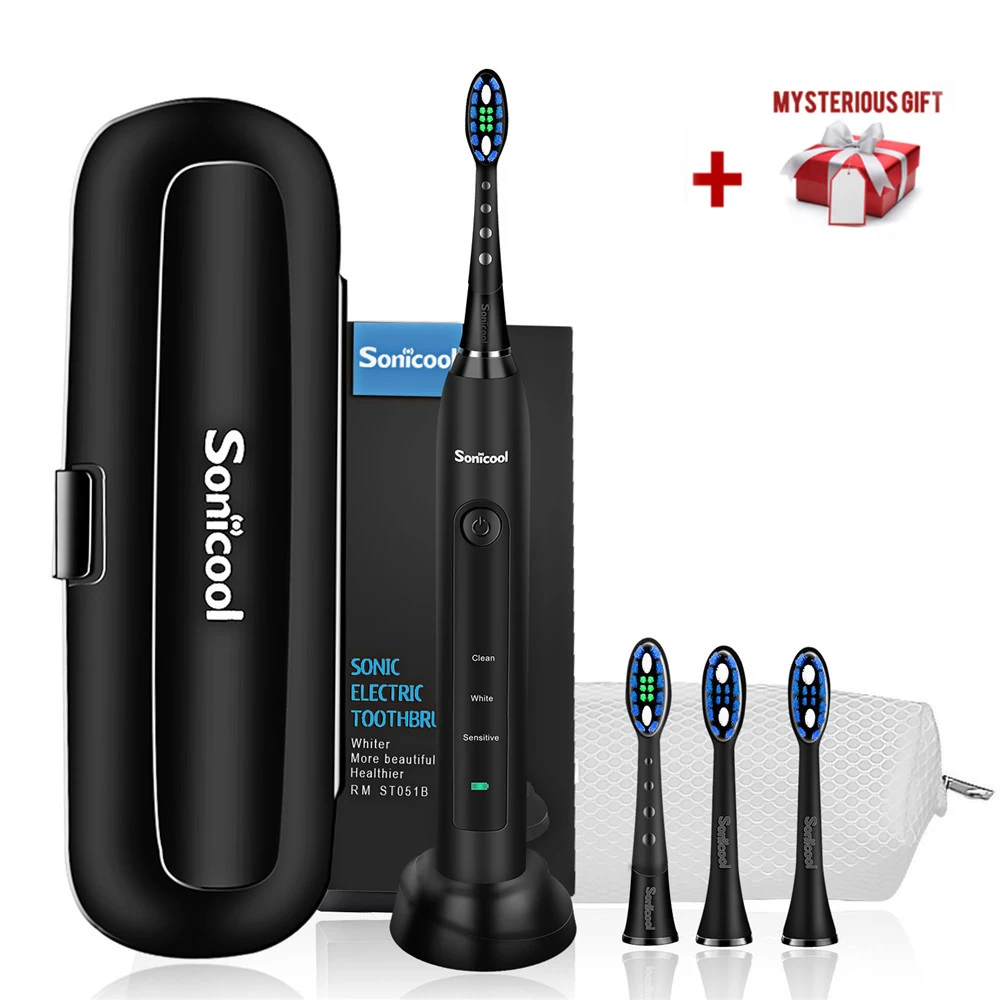 Sonicool/Lachen 2020 New 051B Ultrasonic Sonic Electric Toothbrush EU