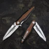 Folding Knife D2 Satin Tanto Point Blade G10 Handle with Pocket Clip Hunting Survival Tools EDC Self Defense Outdoor Activities 3