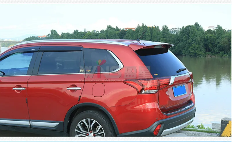 Для Mitsubishi Outlander 2013-- дизайн спойлер заднего крыла крышка багажника автомобильные Ароматические диффузоры тюнинг аксессуар