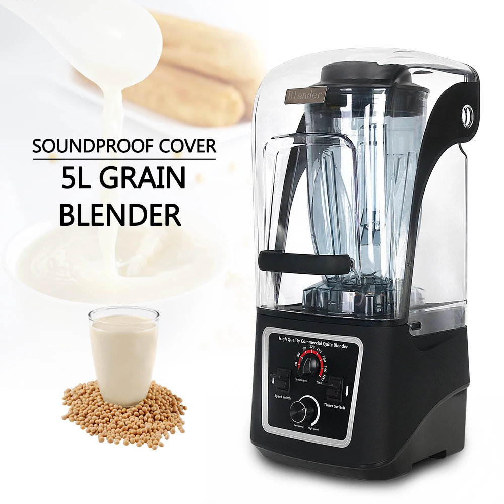 ITOP 5L Blender Large Capacity 2200W Grain Blender Commercial Juicer