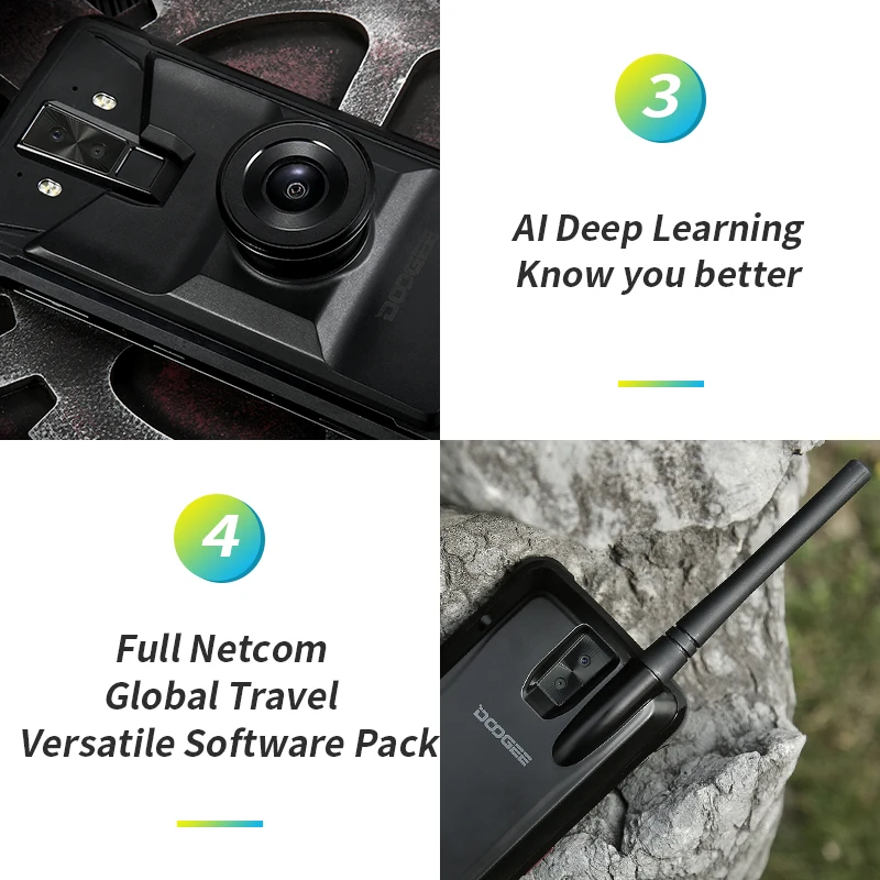 Doogee S90 Pro модульный прочный мобильный телефон IP68 Helio P70 6 18 "дисплей Восьмиядерный