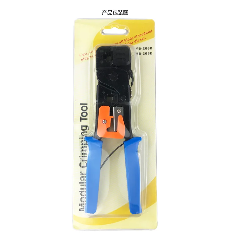 8P/6P Network Tool Crimping Plug RJ45 Hand Tool Stripper Cutter for Cat5e Cat6 Connector network wire tracer
