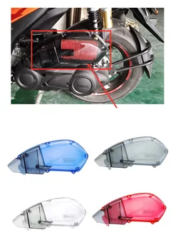 

Gray, blue, transparent, Yamaha For Yamaha NVX 155 AEROX 155 air filter housing modification