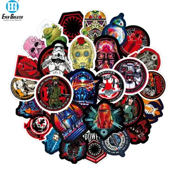 

50pcs/set New Star Wars Graffiti Sticker for Luggage Laptop Decal Skateboard Bicycle Guitar Fridge Car Stickers and Decals