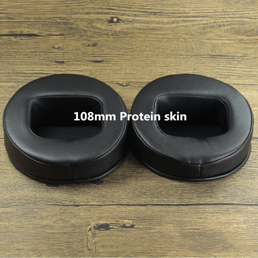 108MM Soft Sheepskin Ear pads For Monoprice Monolith M1060 Headphones Bevel Foam Cushions High Quality Protein Skin