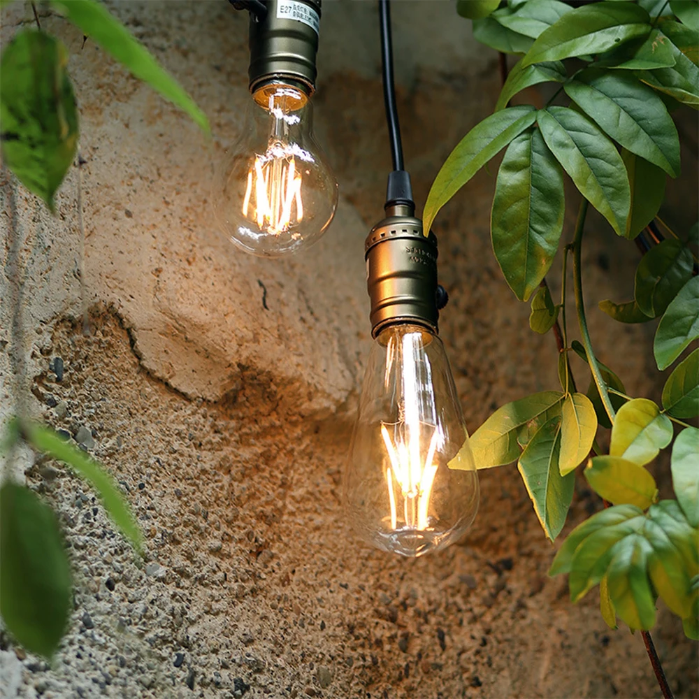 

Vintage pendent lights Holder E27 outdoor screw head lamp window bar creative light lamps Edison antique Coffee House/Shop/Foyer