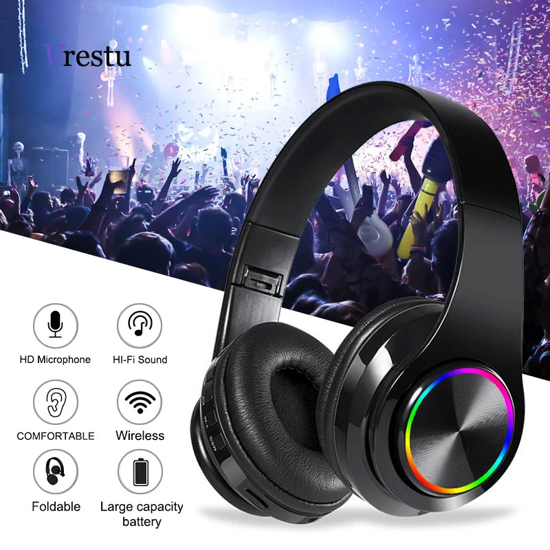 New Headphones Bluetooth Earphone Wireless Earbuds with Micrphone Sports Headset for iPhone 12 11 X Samsung S20 Xiaomi 10 Huawei