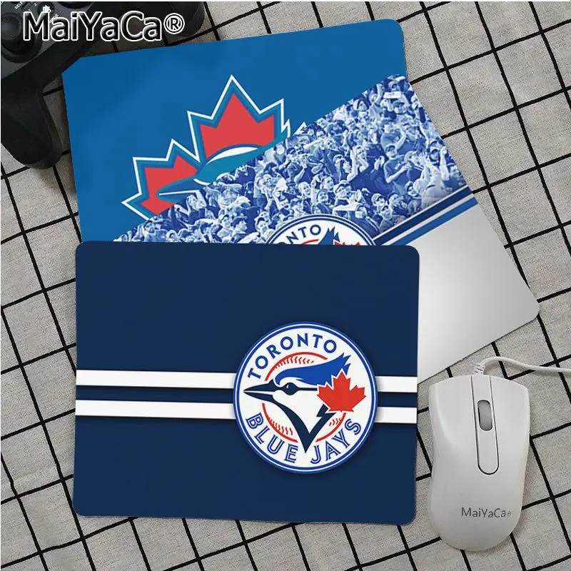 Maiya высокое качество Toronto Blue Jays противоскользящие прочные силиконовые компьютерные коврики Лидер продаж подставка под руку мышь