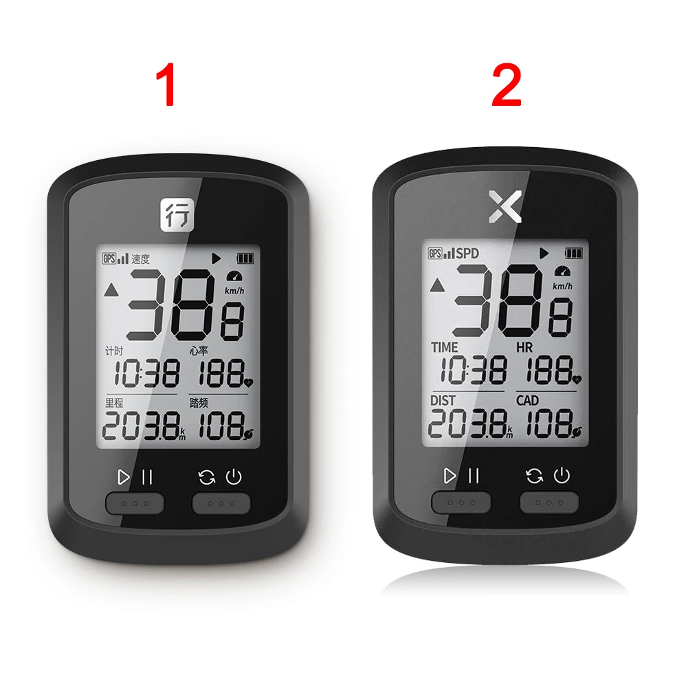  Fahrrad Computer GPS Drahtlose Tacho Herz-Rate-Monitor Wasserdicht MTB Rennrad Tacho ALS88