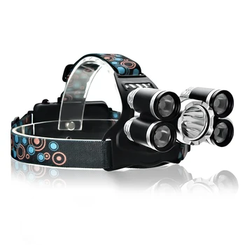 

JIGUOOR 7310-A 2500 Lumens Bicycle Headlight 4 Switch Modes Rotate Zoom Adjustable HeadLamp For Outdoor Hiking Climbing Sporting