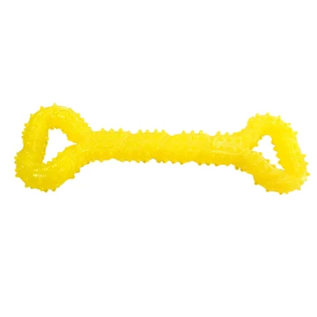 

Gift Teeth Cleaning Molar Durable Non Toxic Interactive Puppy Dog Chew Toy Reduce Anxiety For Aggressive Soft TPR Bone Shape