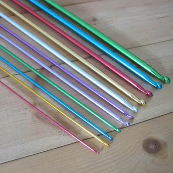 

1 PCS Mixed Hook Crochet Template Kit Aluminum Knitting Needles DIY Crafts