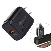 Новое быстрое зарядное устройство 3,0 18 Вт Qualcomm QC 3,0 4,0 быстрое зарядное устройство USB портативное зарядное устройство для мобильного телефона IPhone samsung Xiaomi