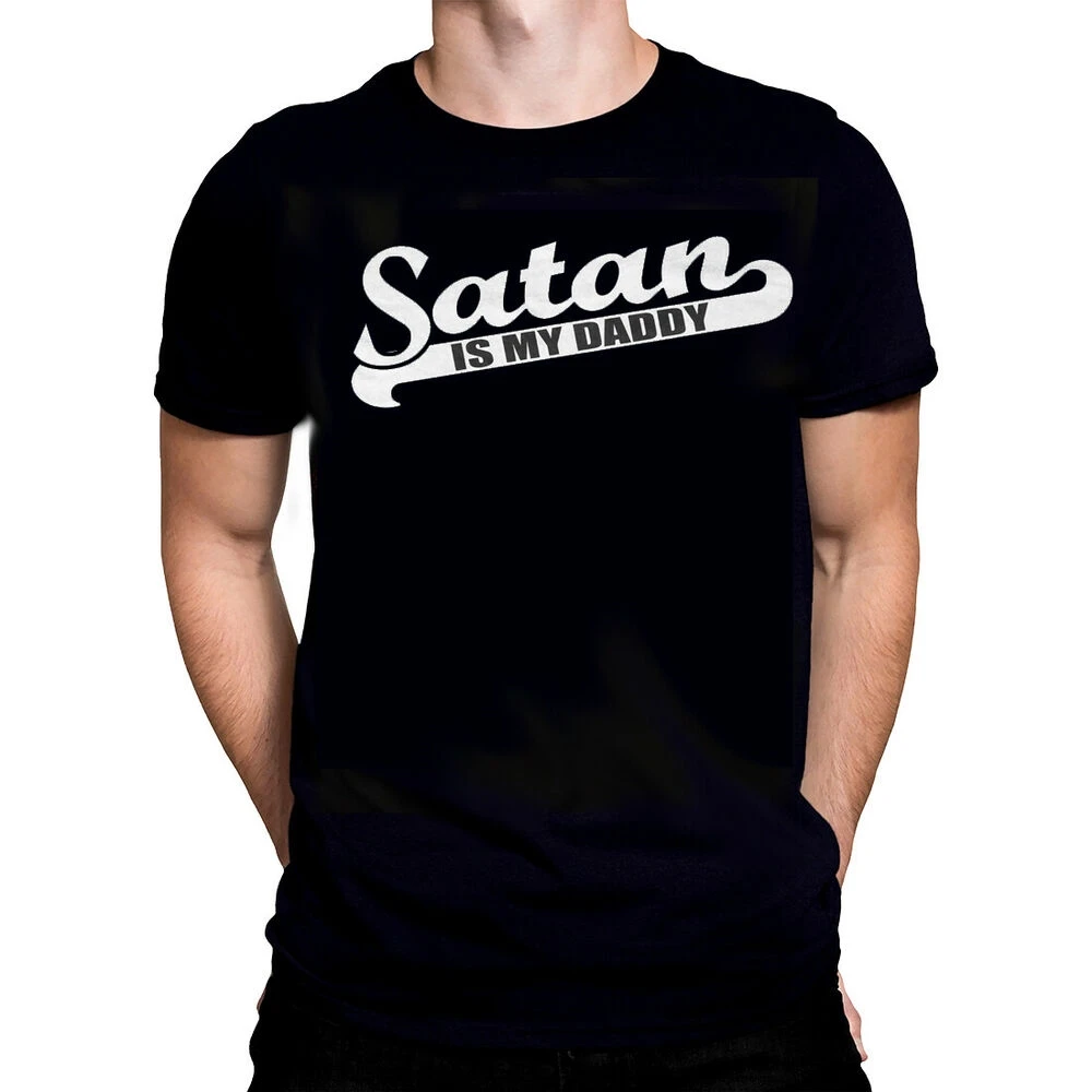 

Blackcraft Cult - SATAN IS MY DADDY - Men T-Shirt Occult Goth Fashion