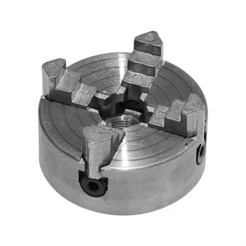 

1pcs 4 Jaw Chuck Z011A for Metal Mini Lathe M12x1mm Threaded Back 1.8~56mm/12~65mm Collet Lathe Accessory