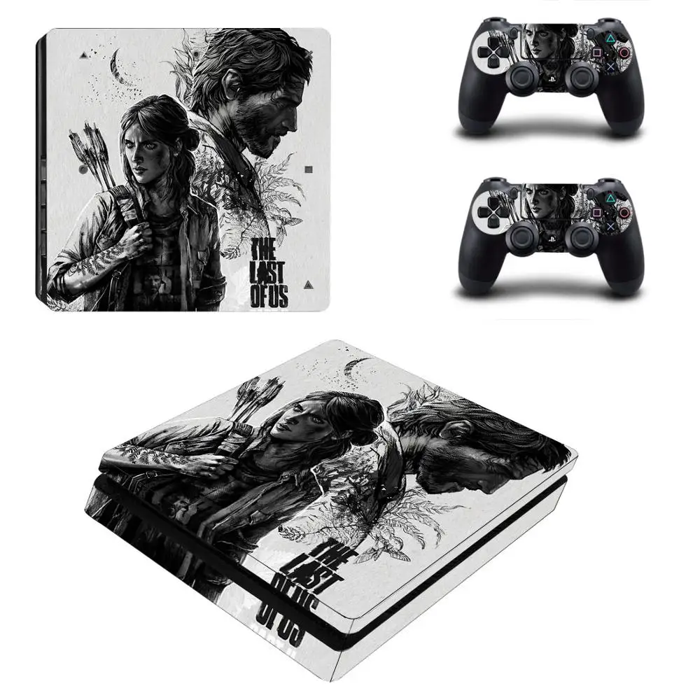 KYSP4S-1313 Последний из нас PS4 тонкая кожа Наклейка виниловая для Playstation 4 DuslShock 4 консоль и контроллеры PS4 тонкая кожа Наклейка - Цвет: KYSP4S-1313