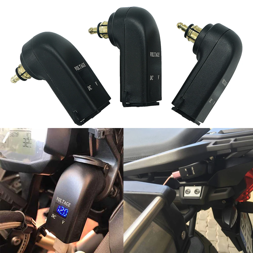 Cargador USB Dual para motocicleta, adaptador de corriente para encendedor de cigarrillos, para BMW R1250GS Adventure LC F850GS F800GS R1200GS R1200RT