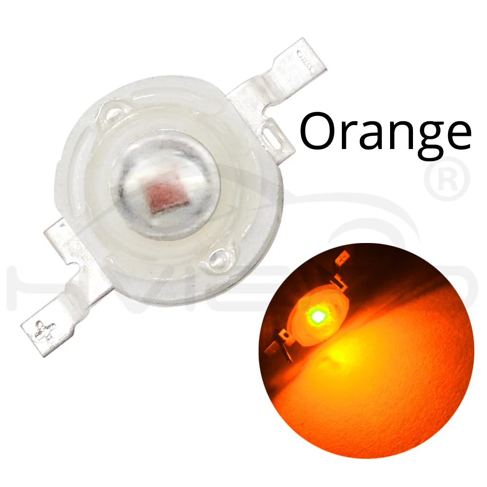 Hviero 3W High Power Chip white Red Blue Green light Bead Emitter LED Bulb Diodes Lamp Beads with 20mm Star PCB Platine Heatsink