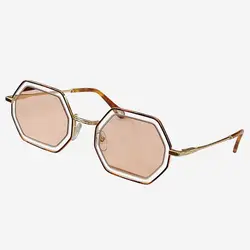 Прямоугольные маленькие Солнцезащитные очки женские дизайнерские открытые солнцезащитные очки в винтажном стиле Oculos De Sol