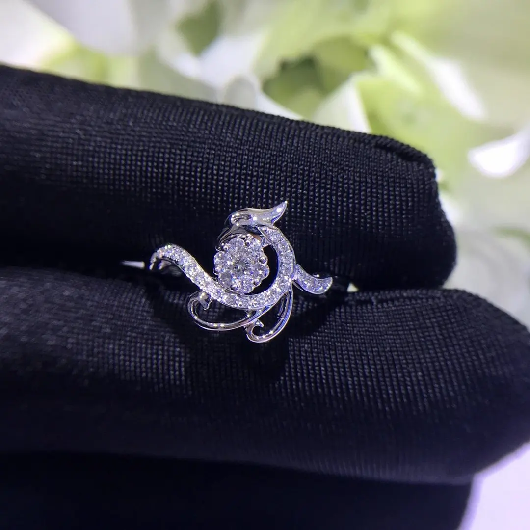 Рисунок 3 - Кольцо из чистого золота с натуральным бриллиантом