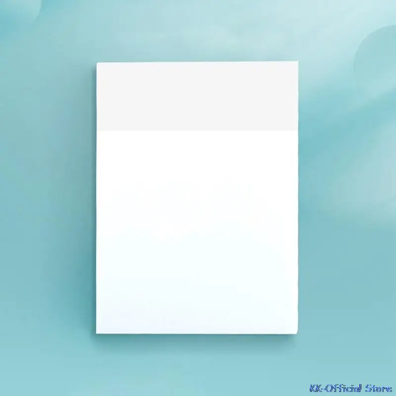  1pc Transparent Sticky Note Memo pad Daily To Do List Note Paper For Student School Stationery Office Accessories