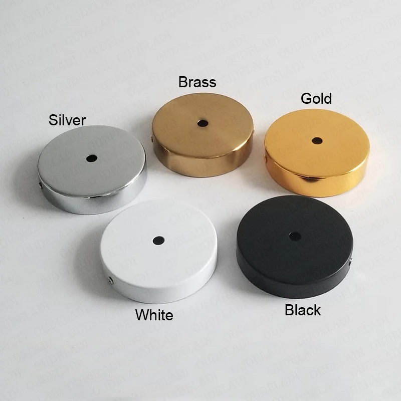 Decorative Lights LED Lights LED Lamp Base Ceiling Lamp Bracket Pendant Light Hook Dia10/12/15/20cm Gold Brass Ceiling Plate Wall Sconce Mount LED Base Vintage Pendant Lamp Disc Base Ceiling Canopy
