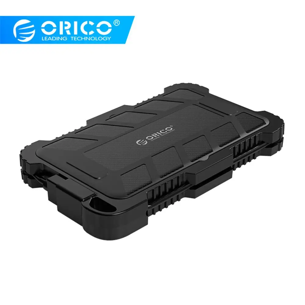 

ORICO 2.5 Inch USB3.0 HDD Case with Hook For Outdoor Waterproof Shockproof Dustproof Hard Disk Box For HDD SSD Enclosure