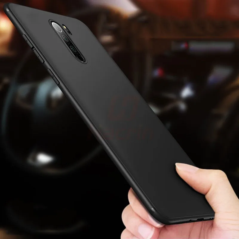 

Hacrin Phone Case for Xiaomi Redmi Note 8 Case Anti-Fingerprint Bumper Cover Slim Frosted Matte Case for Xiaomi Redmi Note 8 Pro