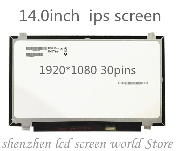 14 0 дюймов тонкий ips lcd матрица 1920*1080 LP140WF3 SPD1 для Lenovo T440S ноутбук светодиодный экран