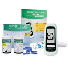 mmol/L Blood Glucometer Set Blood Glucose Monitor 50pcs Test Strips and 50pcs Lancets Medical Diabetes Testing Kit Home Health