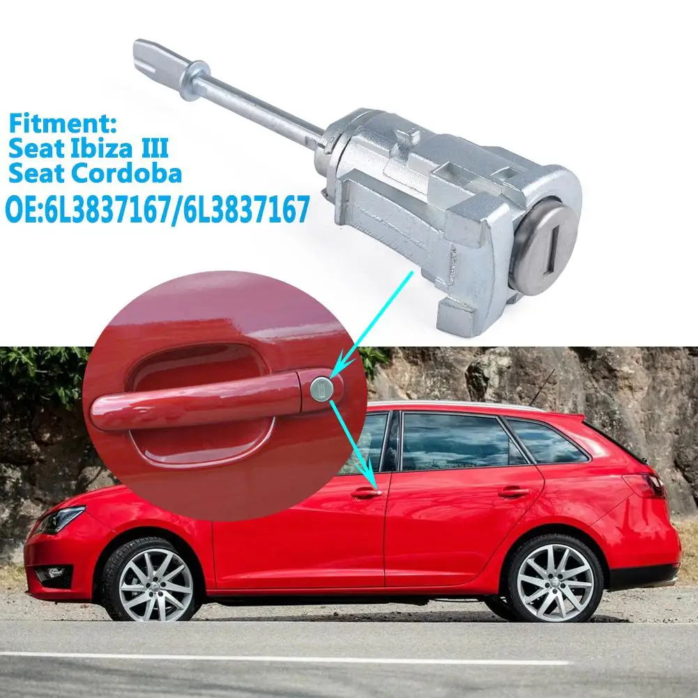1 шт. дверной замок цилиндр сердцевина дверного замка для Seat Cordoba Ibiza III OE