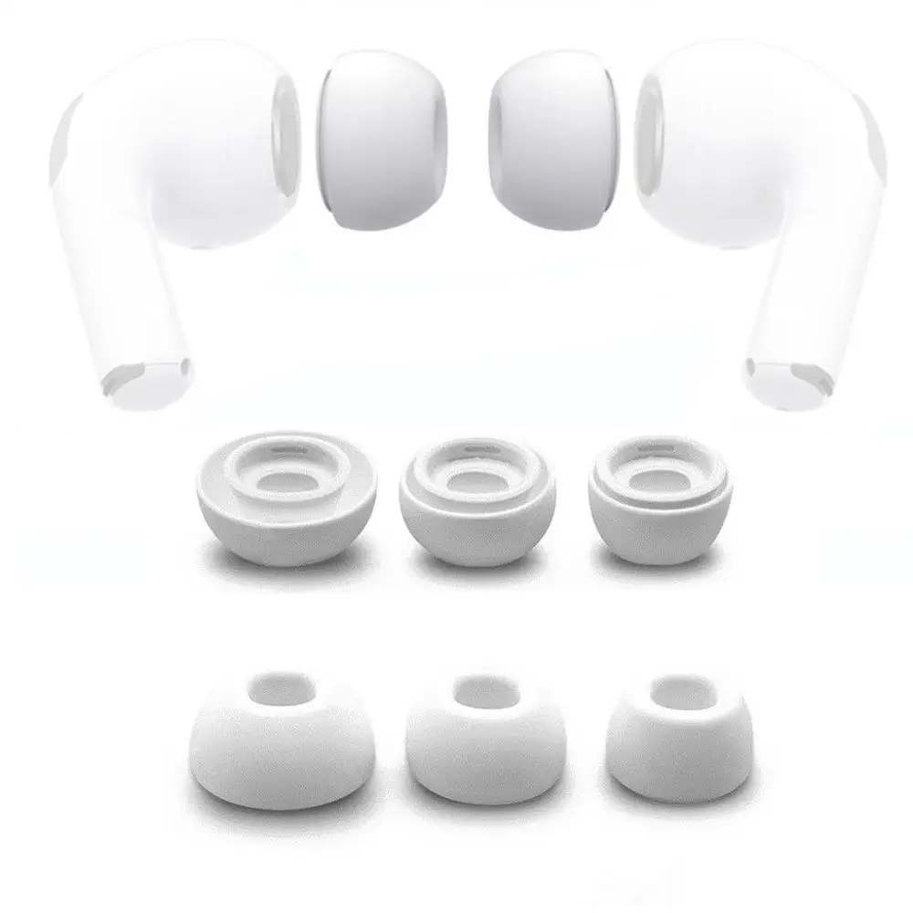 Для Apple AirPods Pro беруши противоскользящие вкладыши силиконовый чехол для наушников наконечники пылезащитные заглушки подушки беруши крышка 3#1217
